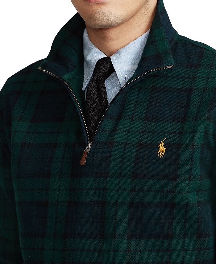 Polo Ralph Lauren Men's EstateRib Cotton QuarterZip Pullover Macy's