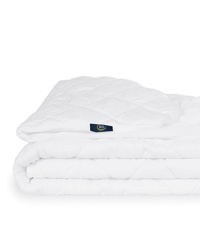 Serta Simply Clean Triple Action Waterproof Mattress Pad Queen