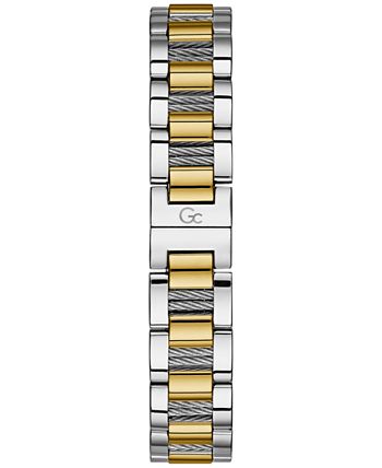 GUESS - Women's Swiss Two-Tone Stainless Steel Bracelet Watch 32mm