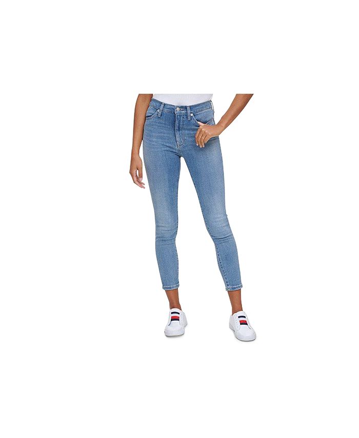 Tommy Jeans High Rise Ankle Jegging - Macy's