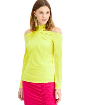 macys yellow tops