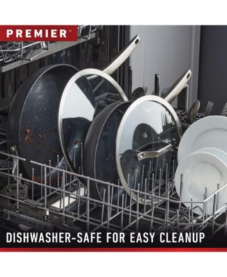 Calphalon Premier Hard-Anodized Nonstick Cookware, 10-Inch and 12-Inch Fry Pan Combo 