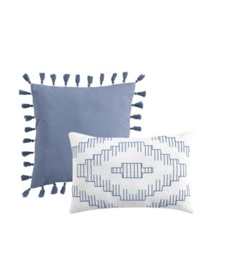 Magnificent Marilla Dot 5 Piece Comforter Set, Full/Queen