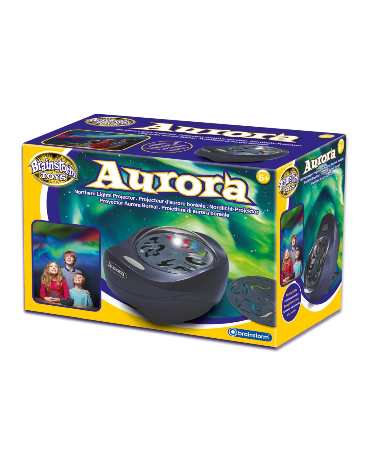 Redbox Brainstorm Toys Aurora Northern And Southern Lights Projector Stem In Multi