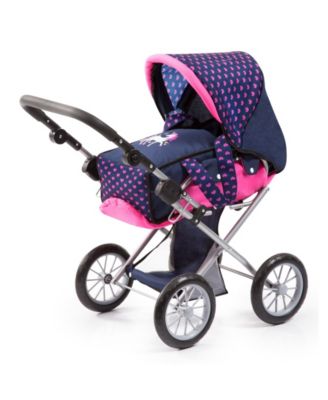 Baby Doll City Star Pram in Polka Dots