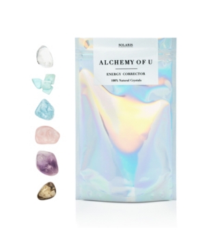 Solaris Laboratories Ny Alchemy Of U Crystal Facial Kit, Set Of 6 In Multi