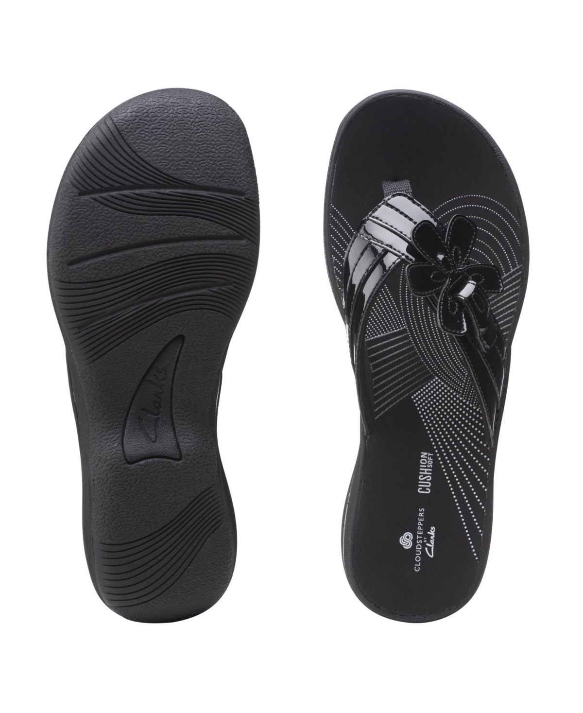 Clarks Women's Cloudsteppers Brinkley Flora Sandals