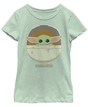 Star Wars- Mandalorian Big Girl's Cute Bassinet Short Sleeve T-Shirt