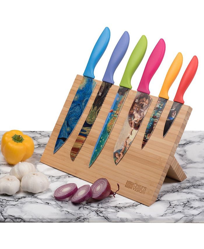 Chef's Vision Behold Kitchen Knife Block Macy's