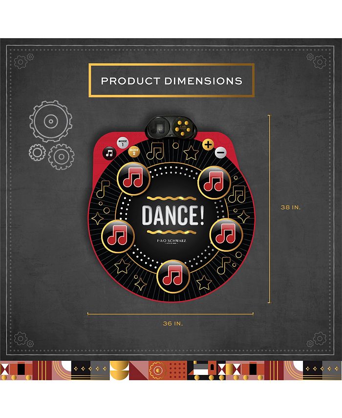 FAO Schwarz Toy Dance Mixer Game Playmat Dance, Created for Macy's Macy's