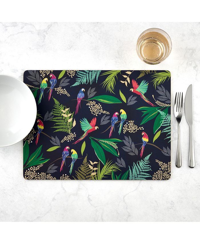 Pimpernel Parrot by Sara Miller Placemats, Set of 4 Macy's