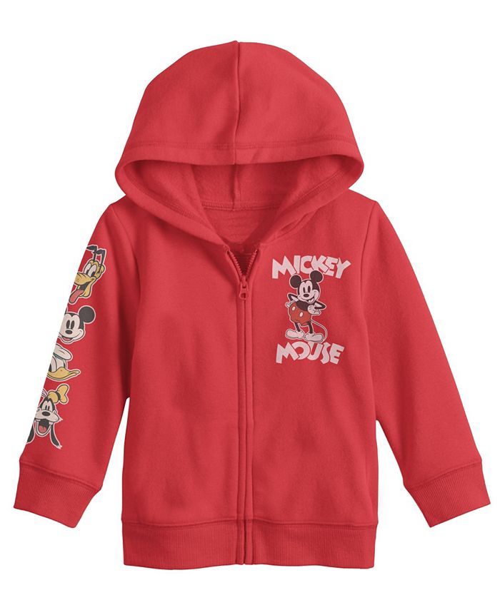 Hybrid Little Boys Mickey Mouse Zip Hoodie Macy s