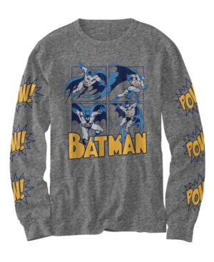 image of Big Boys Batman 4 Grid Pow Box T-shirt