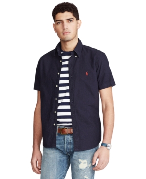 Polo Ralph Lauren Men's Short-Sleeve Oxford Shirt
