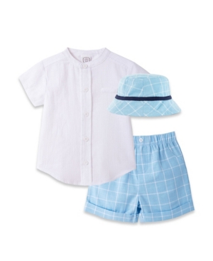 Little Me Baby Boys Spring Short Set 3 Piece