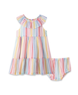 Little Me Baby Girls Stripe Sundress and Bloomer Set 2 Piece