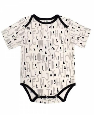 Baby Boys and Girls Digital Print Viscose from Bamboo Onesie
