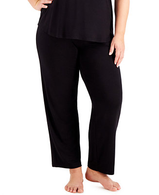 Alfani Plus Size Essential Pajama Pants, Created for Macy's - Macy's