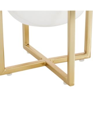 by Cosmopolitan Contemporary Planters with Stand, Set of 2