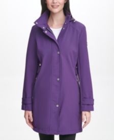 Women's Side Tab Mesh Backed Softshell Rain Coat