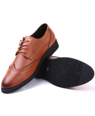 Mio Marino Men's Speckled Wingtip Dress 
