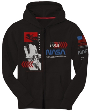 image of Big Boys Nasa Zip Fleece Hoody