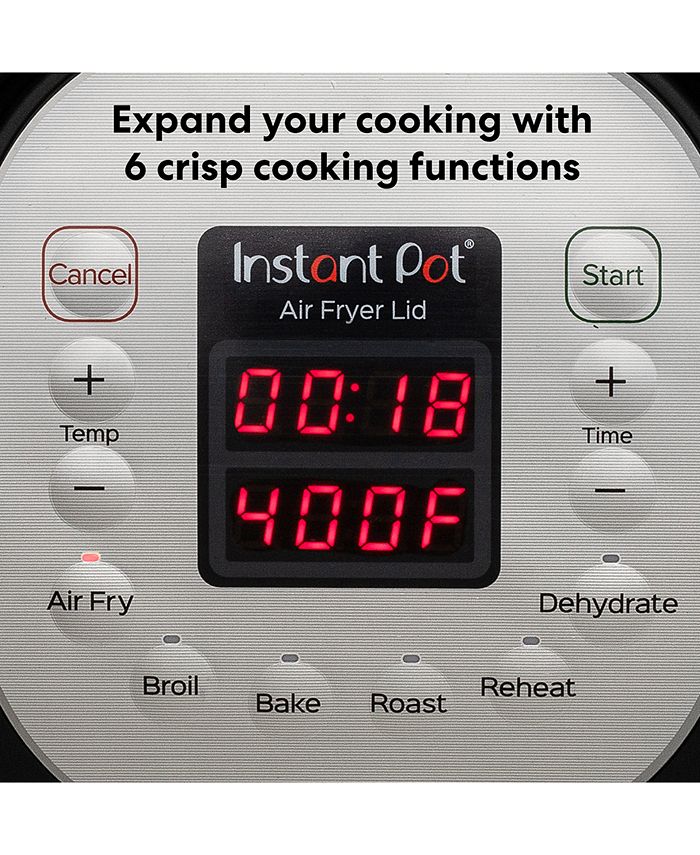 Instant Pot 6Quart Air Fryer Lid Macy's