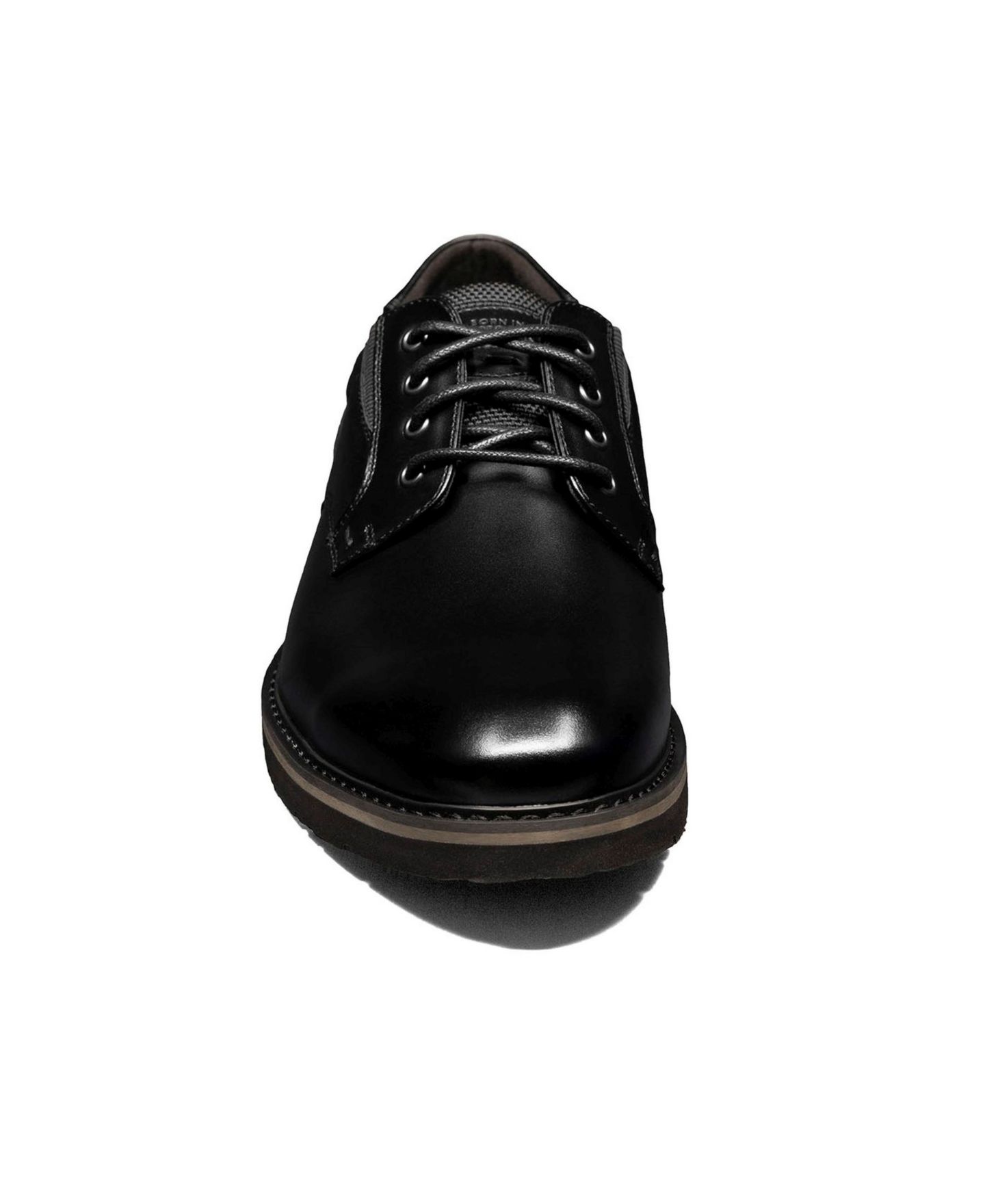 Мужские туфли Nunn Bush Denali Waterproof Leather Plain Toe Oxford, цвет: Чёрный — фото 6