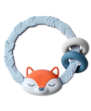 Itzy Ritzy Baby Rattle Silicone Teether with Rattle