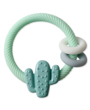 Itzy Ritzy Baby Rattle Silicone Teether with Rattle