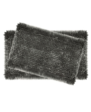 Laura Ashley Butter Chenille Bath Mat Set of 2 Bedding