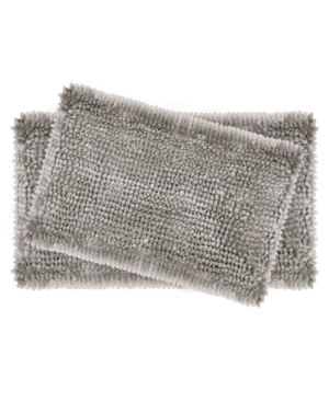 Laura Ashley Butter Chenille Bath Mat Set of 2 Bedding