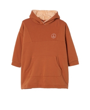 Little Girls Oversized Hoodie