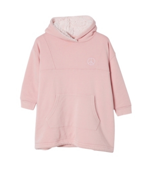 Little Girls Oversized Hoodie