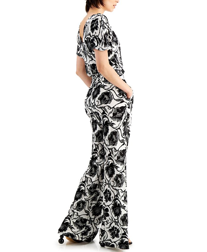 INC International Concepts Printed Jumpsuit, Created for Macy's Macy's