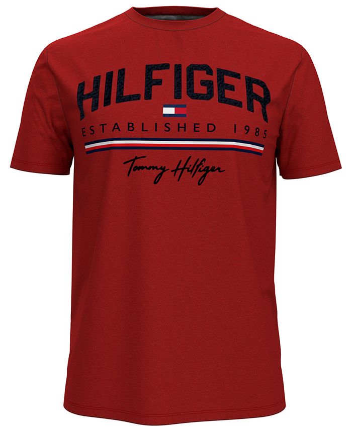 Tommy Hilfiger Men's Signature Graphic T-Shirt - Macy's
