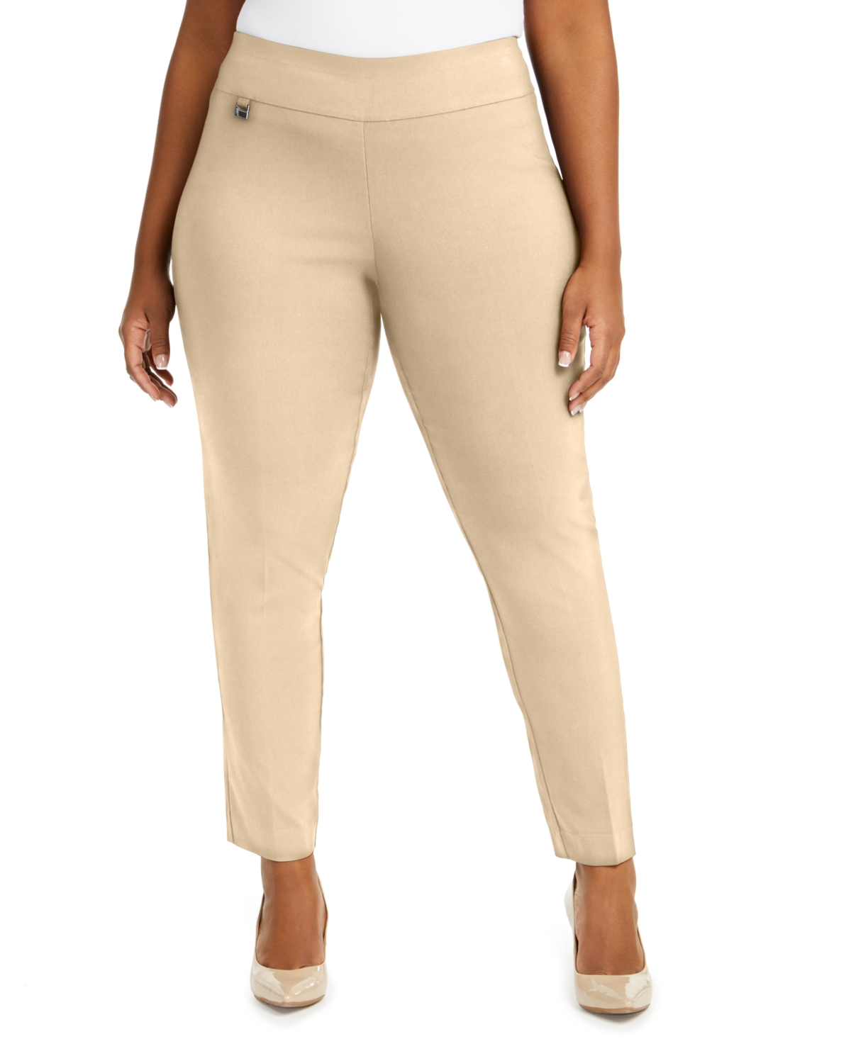 Alfani Women's Tummy-Control Pull-On Skinny Pants, Regular, Short and Long  Lengths, Created for Macy's