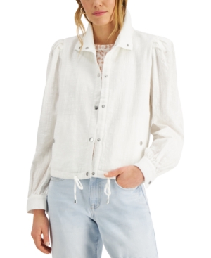 Inc Puff-Sleeve Jacket Created for Macy's