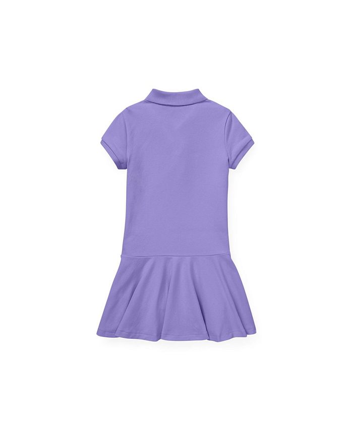 Polo Ralph Lauren Toddler Girls Stretch Pique Polo Dress & Reviews ...