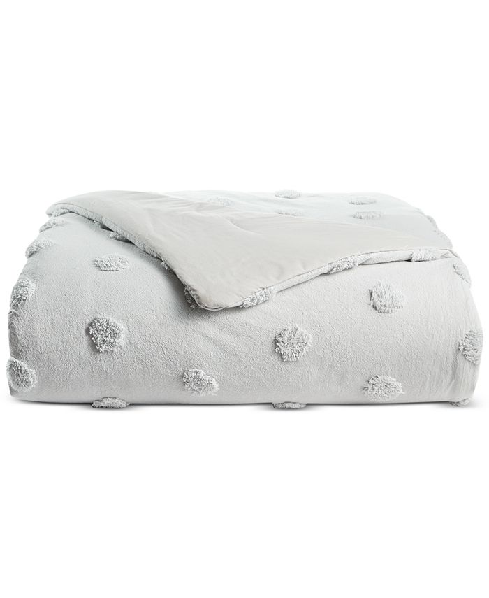 Whim by Martha Stewart Chenille Dot 2Pc. Twin/Twin XL Comforter Set, Created for Macy's Macy's
