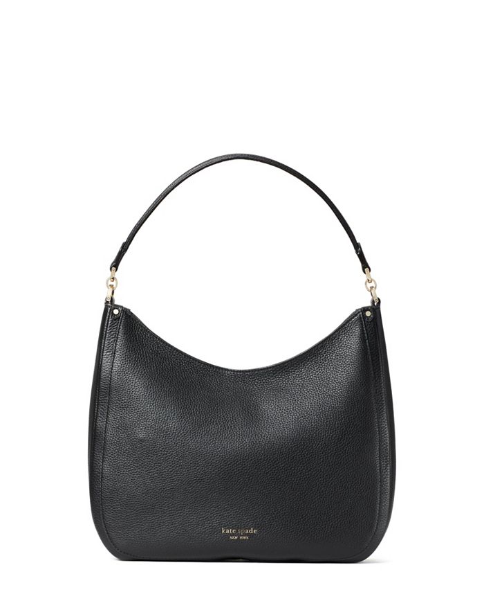 kate spade new york Roulette Large Leather Hobo Bag - Macy's