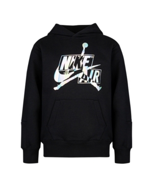 Jordan Big Boys Iridescent Pullover Hoodie