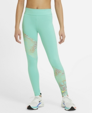 Nike Big Girls Trophy Printed Training Leggings Pants
