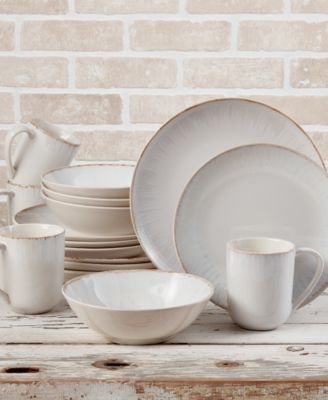 over&back Burst Reactive 16-PC Dinnerware Set, Service for 4