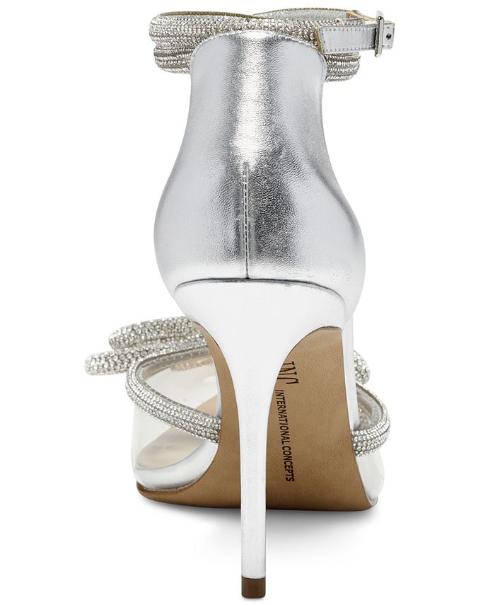 INC International Concepts Women's Lidani PointedToe Clear Vinyl Pumps