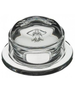 La Rochere Napoleon Bee 2.5 Ounce Covered Butter Dish In Clear
