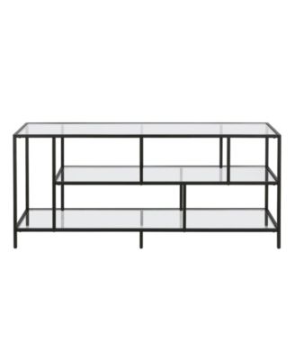 Winthrop TV Stand with Glass Shelves