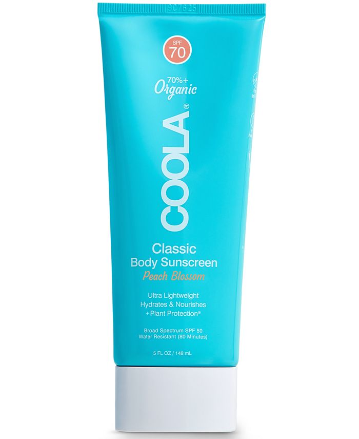 COOLA - Coola Classic Body Organic Sunscreen Lotion SPF 70 - Peach Blossom, 5-oz.