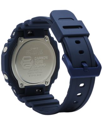 G-Shock Men's Analog-Digital Navy Resin Strap Watch 45.4mm GA2110ET-2A