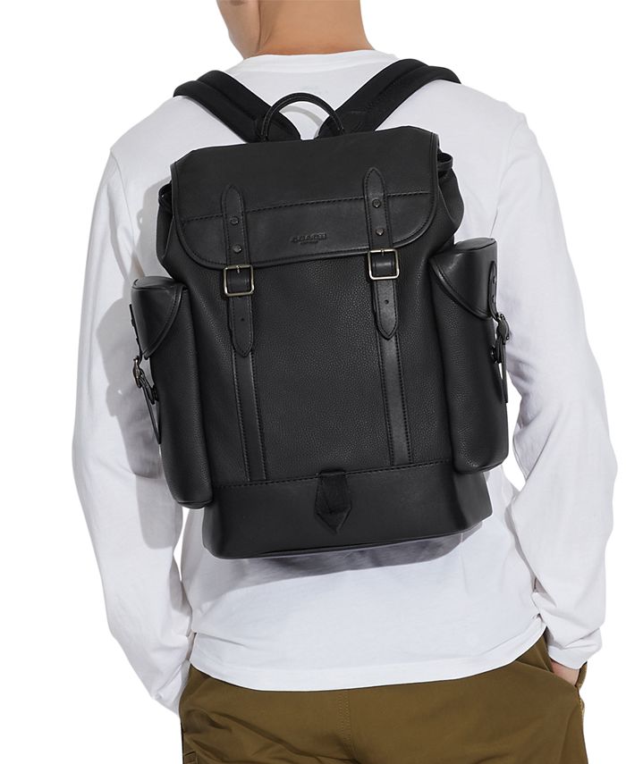 coach men's hitch backpack